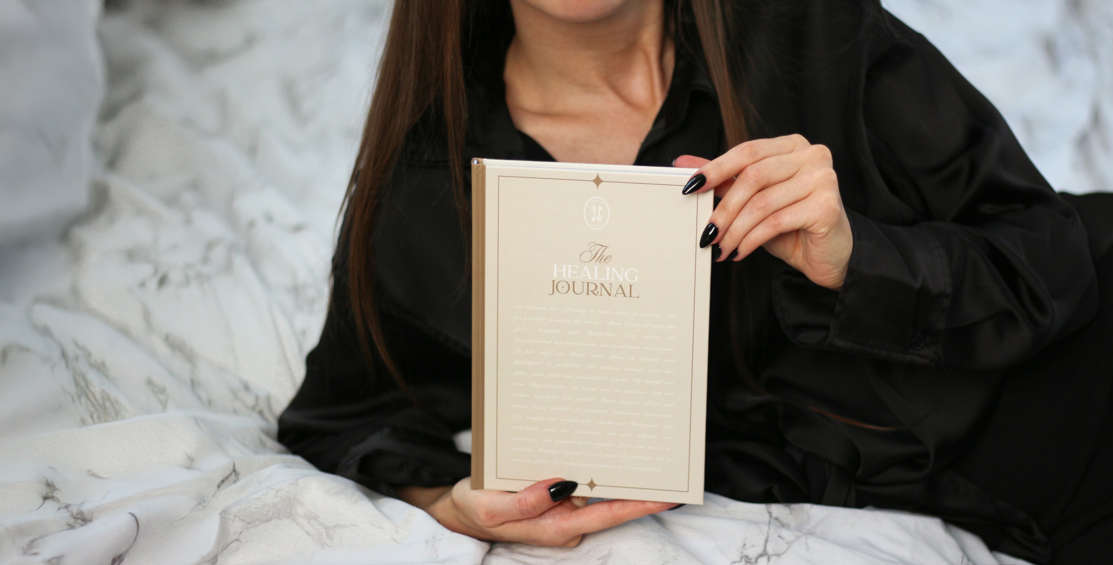 The Healing Journal Heilungsjournal beige from the divine 